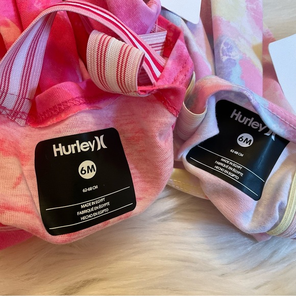 Hurley One Piece Romper Bundle - NWT - Girls Size 6 M - Picture 8 of 12